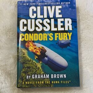 Clive Cussler 'Condor's Fury' Hardcover Book